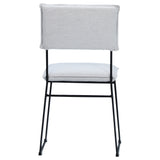 Sabina Dining Chair White Set of 2 - What A Room