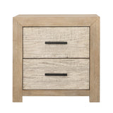 Roux Nightstand Double Drawer - What A Room