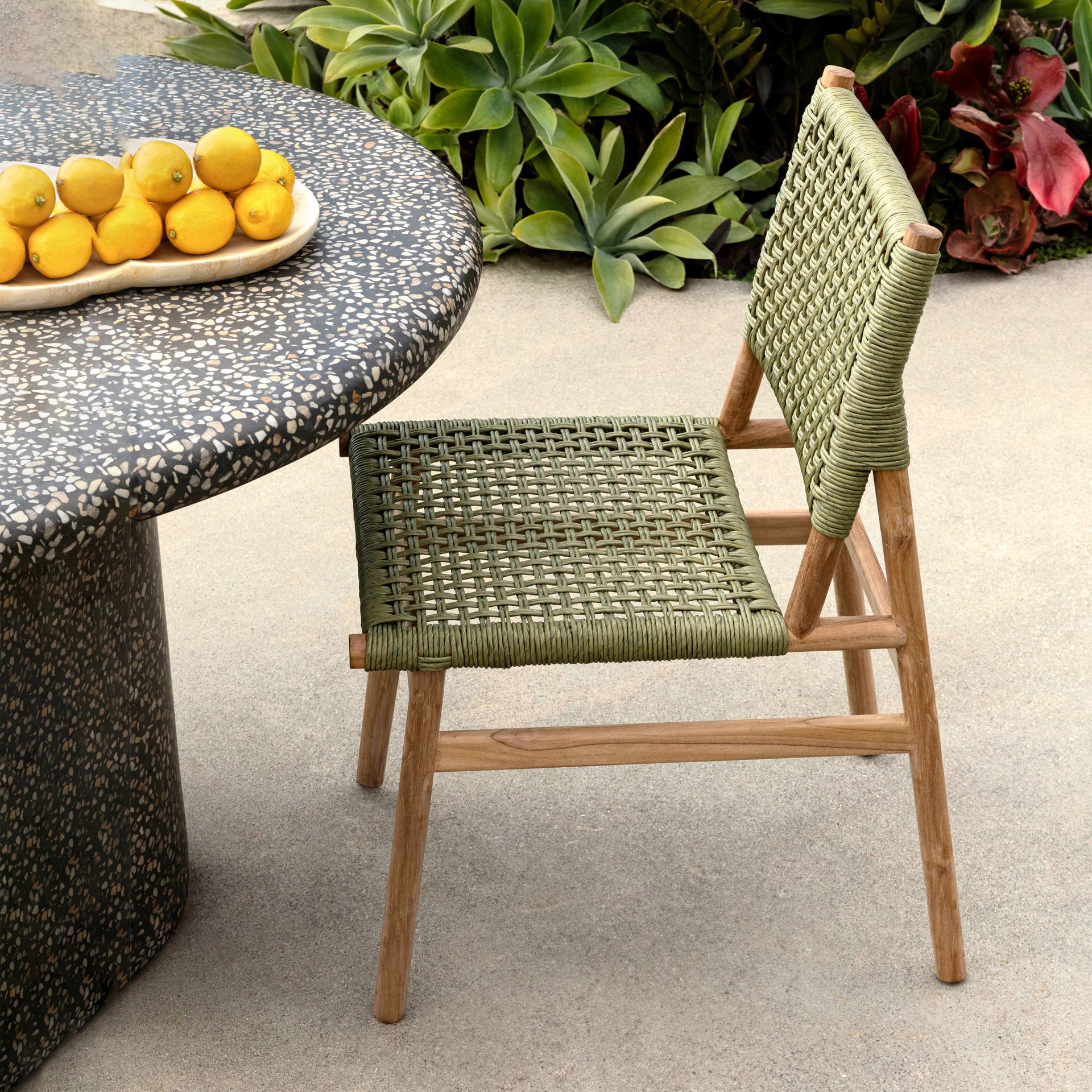 Francisca Outdoor Dining Chair Set of 2 - What A Room