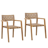 Deeta Outdoor Dining Chair Set of 2 - What A Room