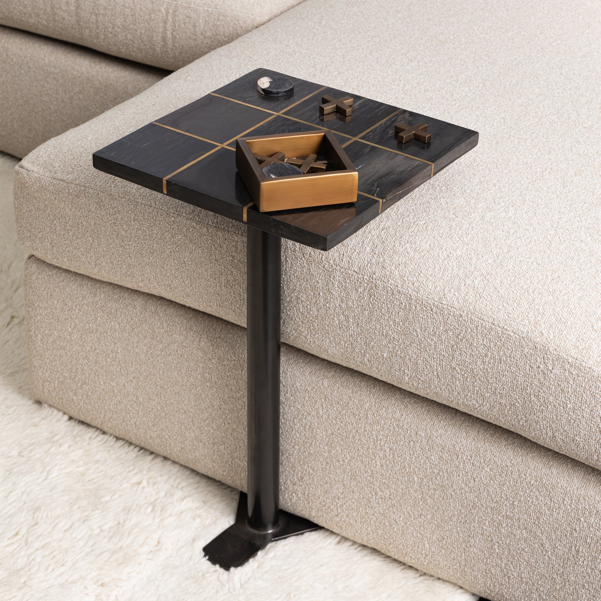 Lucy Tic-Tac-Toe Side Table - What A Room
