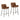 Zamar Counter Stool Set of 2