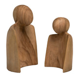 Wood Sculpture Set of 2 - What A Room