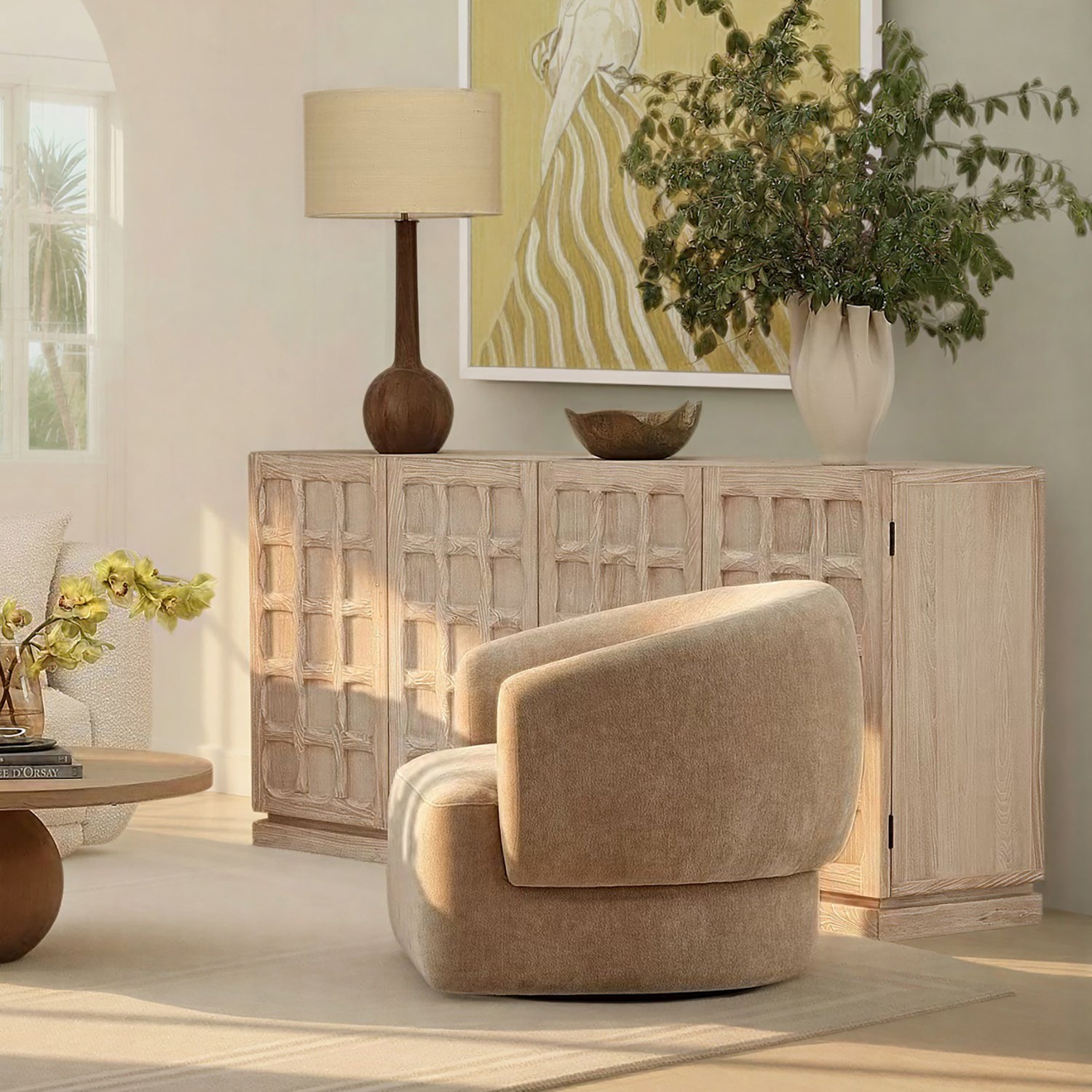 Billie Swivel Chair - What A Room