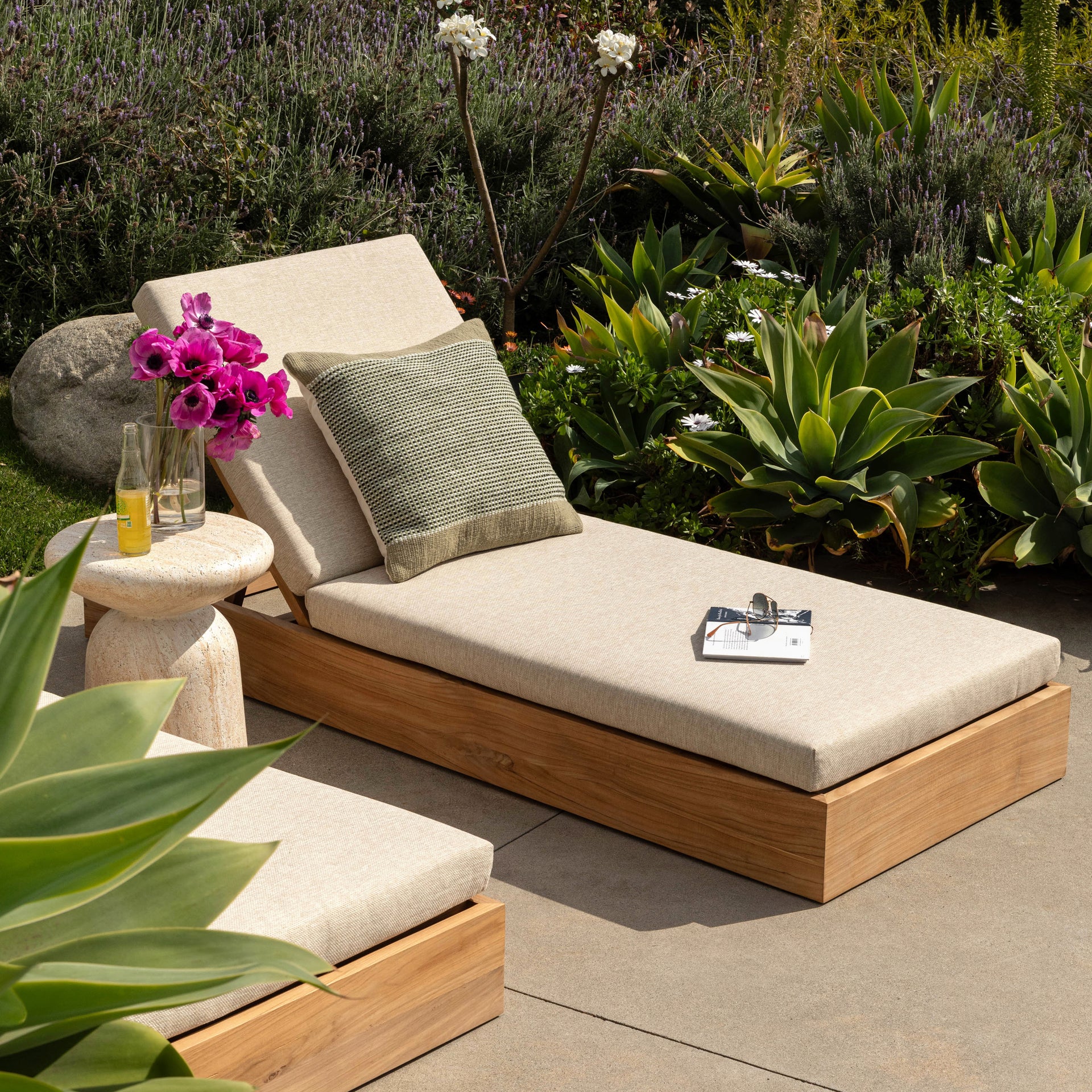 Darlene Outdoor Chaise - What A Room