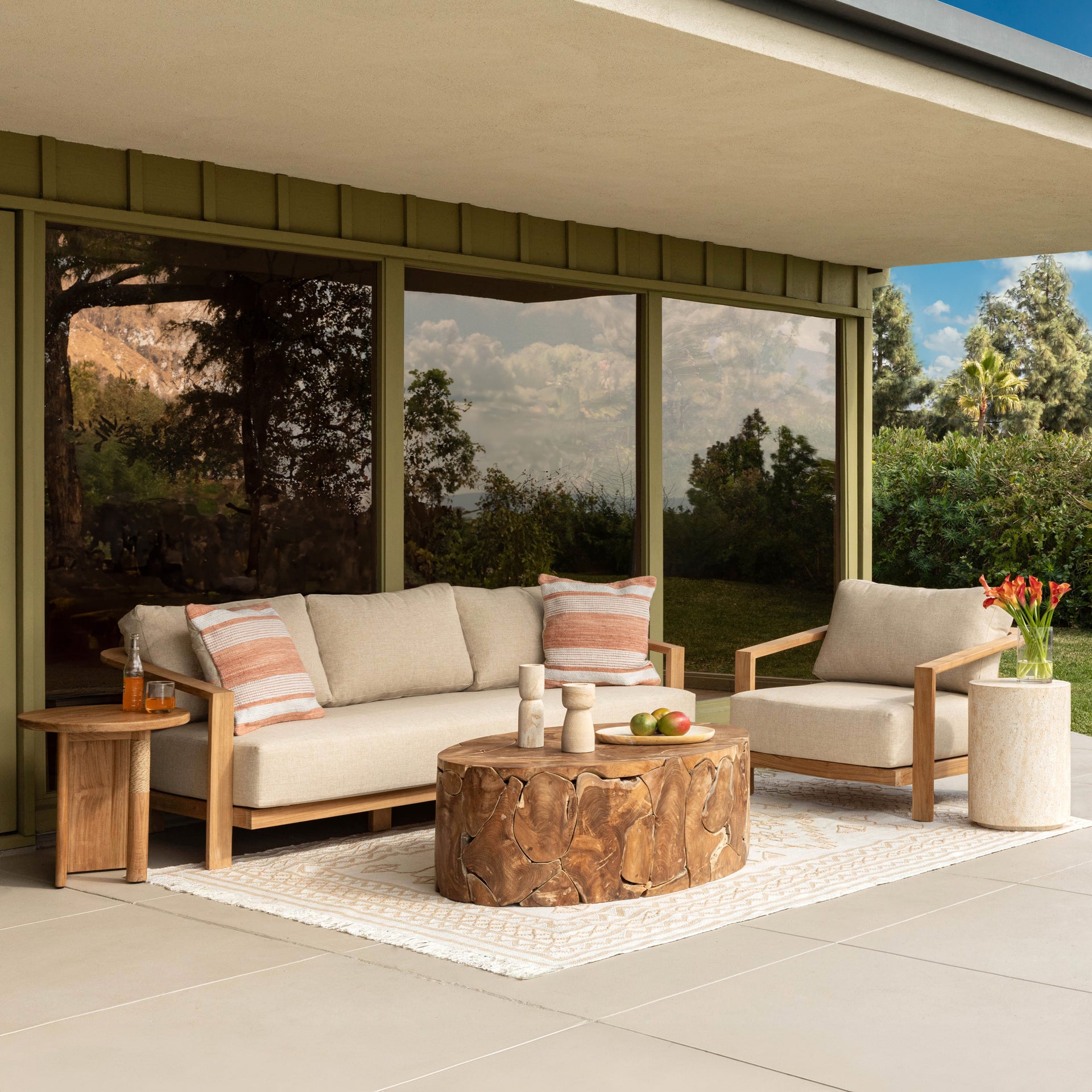 Redford Outdoor Sofa - What A Room