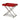 A&X Cecilia Red Crocodile Tray Table - What A Room