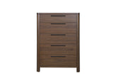 Totes Five Drawer Chest in English Walnut - What A Room