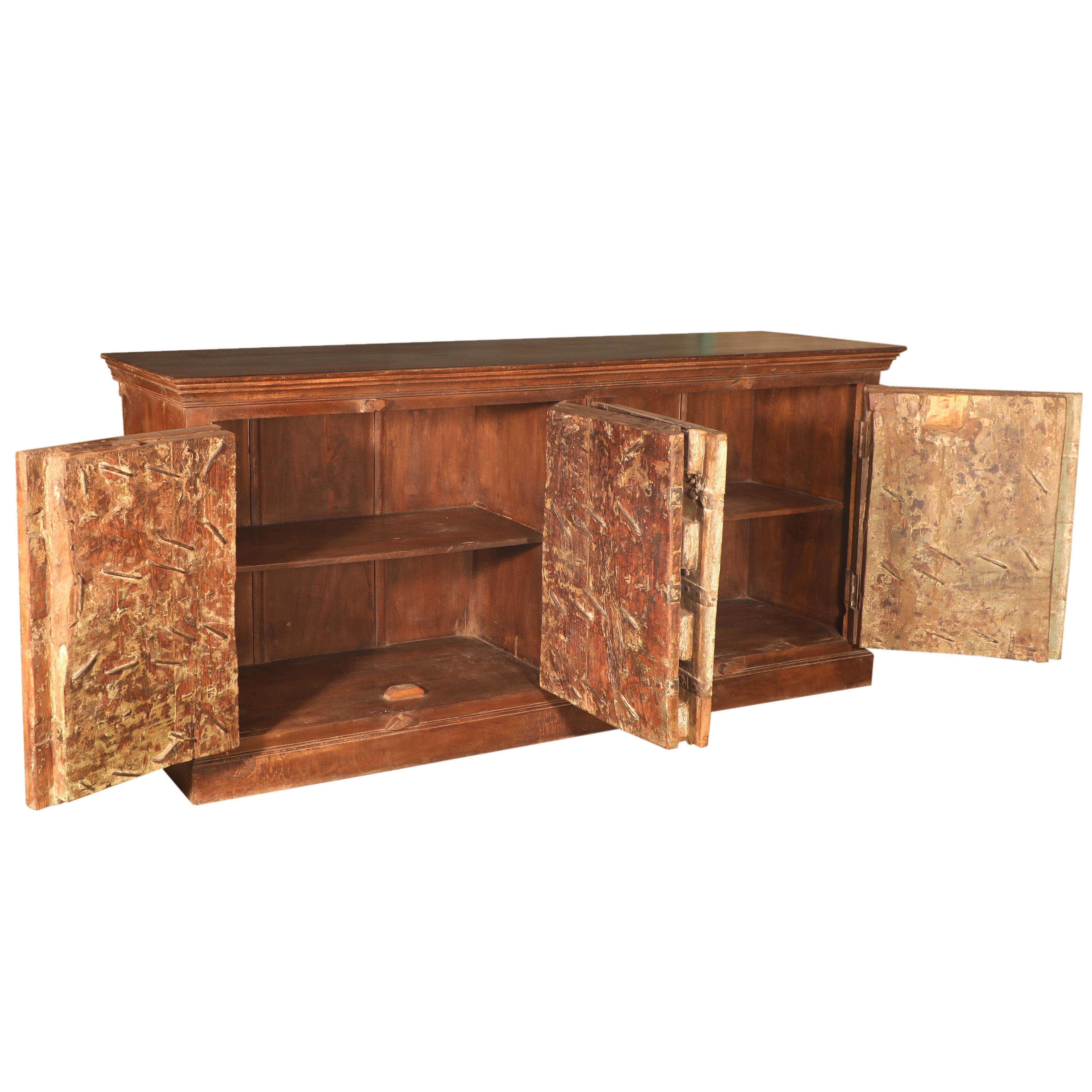 Antique Wood Sideboard - What A Room