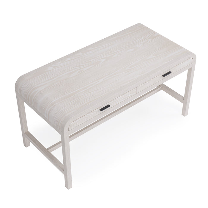 Drake Two Drawer Writing Desk in Sugar - What A Room