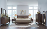 Sol Acacia Wood Platform Bed in Brown Spice - What A Room