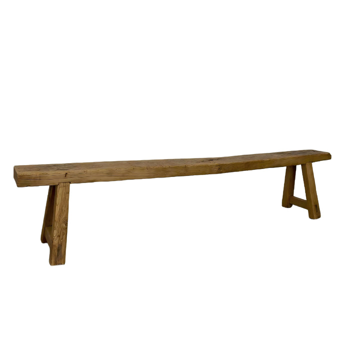 Vintage Country Elm Bench