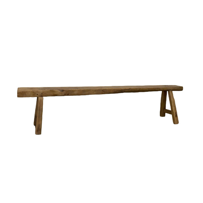 Vintage Country Elm Bench
