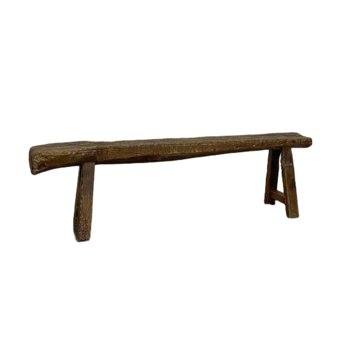 Vintage Country Elm Bench