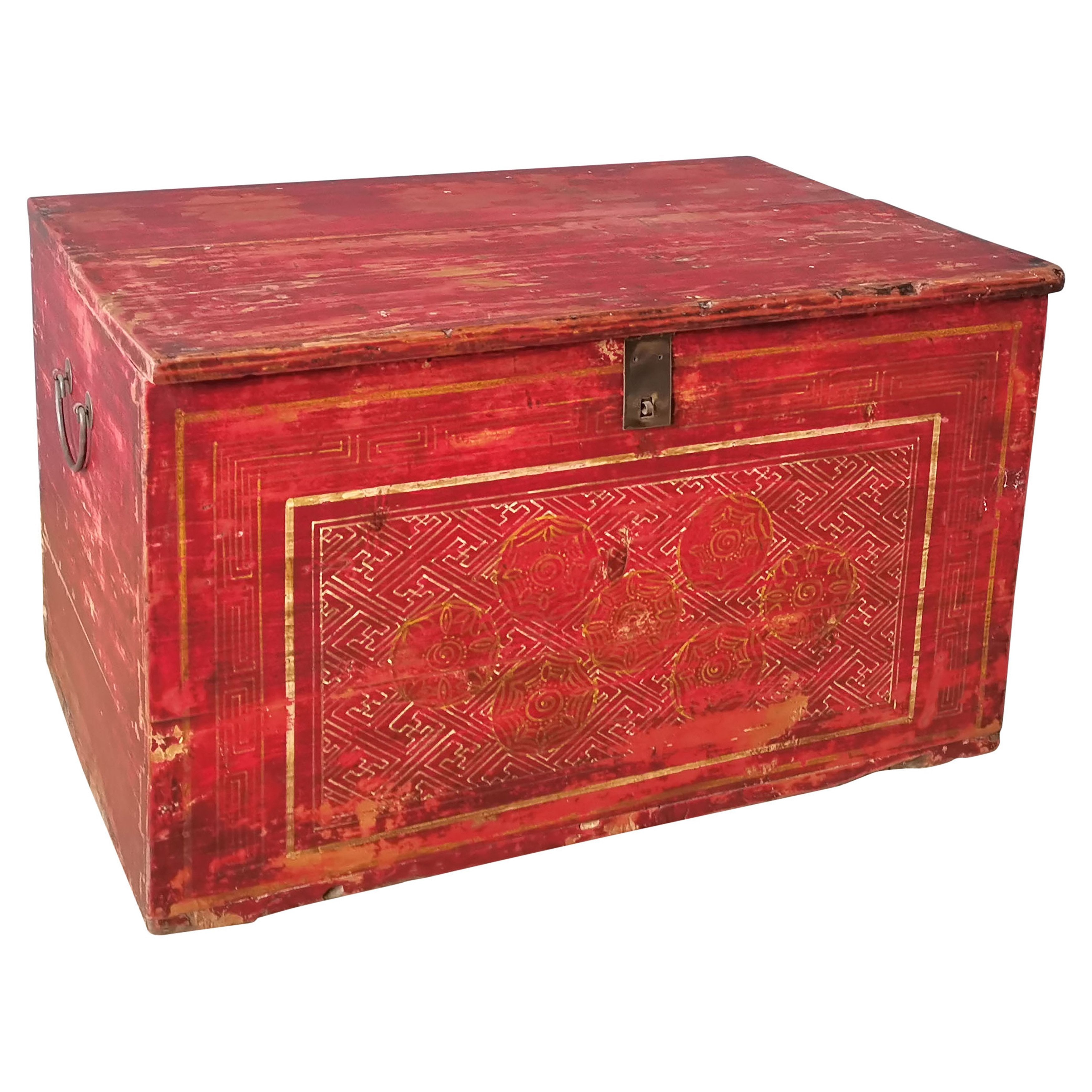 Antique Trunk Box - What A Room