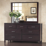 Nevis Seven Drawer Dresser in Espresso - What A Room