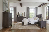 Meadow Five Drawer Solid Wood Chest in Graphite - What A Room