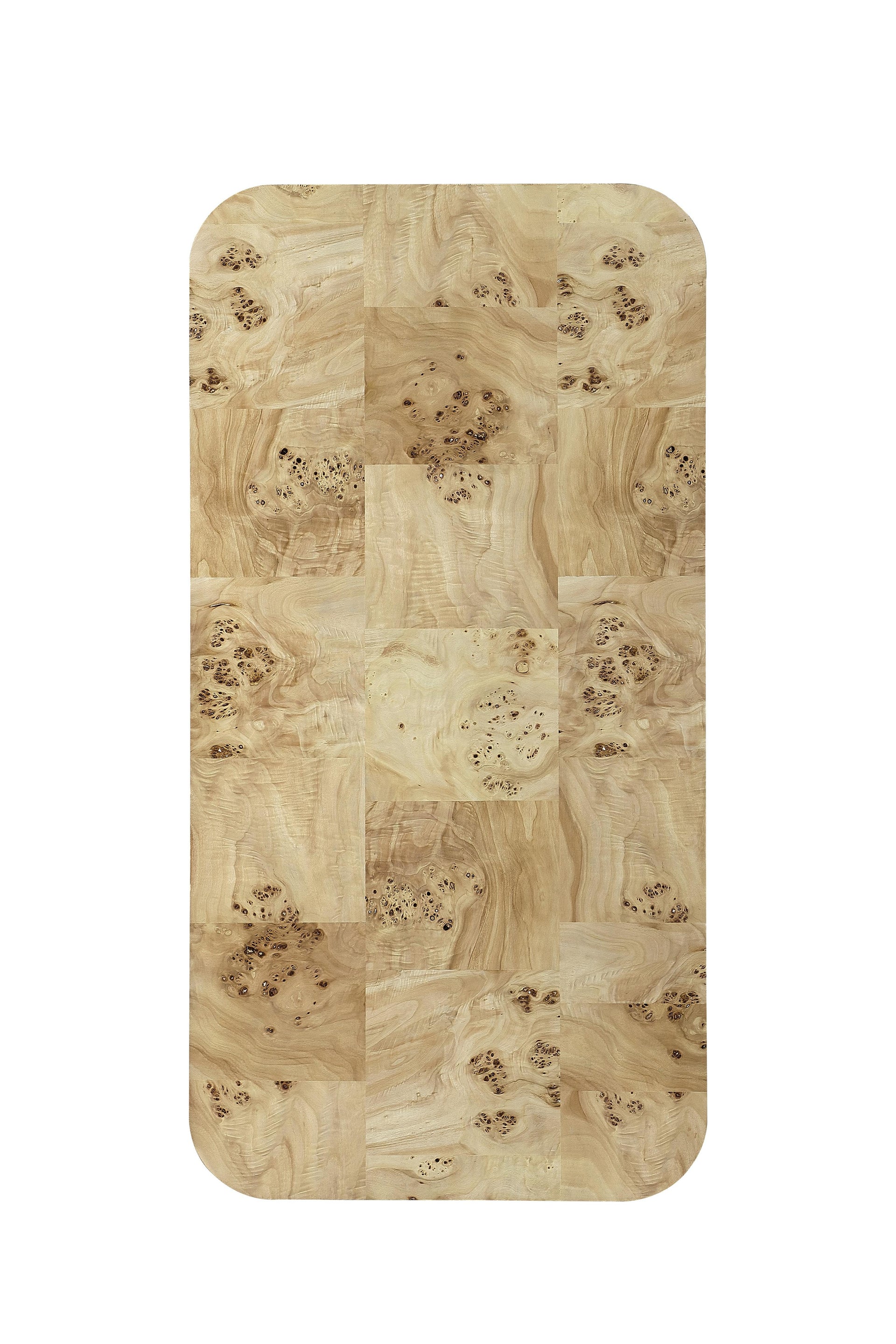 Cosmo Mappa Burl Coffee Table in Amber Kiss - What A Room