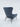 Divani Casa Susan Modern Blue Leatherette Lounge Chair - What A Room