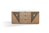 Sumner Three Drawer Two Door Sideboard in Natural - What A Room