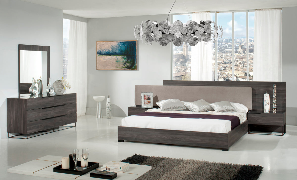 Nova Domus Enzo Italian Modern Grey Oak Mirror - What A Room