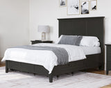Grace Four Drawer Platform Storage Bed in Raven Black - What A Room