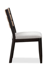 Rockport Danish Cord Dining Chair in Yin (Set of 2) - What A Room