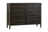 Rockport Eight Drawer Oak Wood Dresser in Yin - What A Room