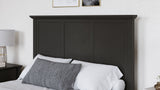 Grace Four Drawer Platform Storage Bed in Raven Black - What A Room