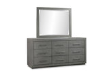 Melbourne Beveled Glass Mirror in Mineral - What A Room