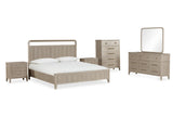 Camden Eight Drawer Oak Wood Dresser in Chai - What A Room