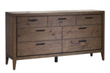 Boracay Seven Drawer Walnut Dresser in Wild Oats Brown - What A Room