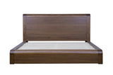 Totes Platform Bed in English Walnut - What A Room