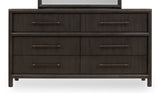 Dorsey Six Drawer Dresser in Basalt Grey - What A Room