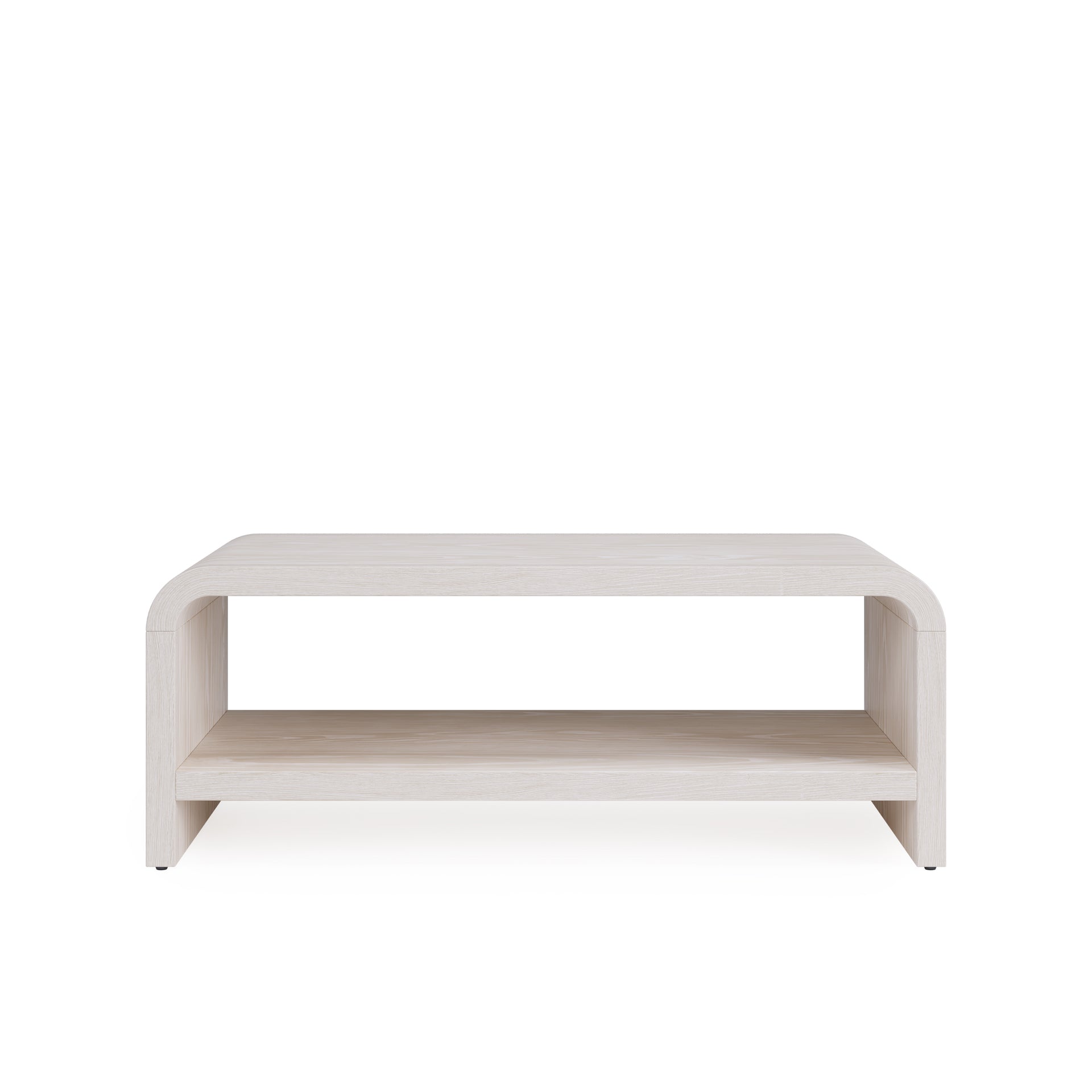 Drake Ash Wood Coffee Table in Sugar - What A Room