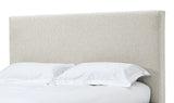 Olivia Upholstered Headboard in Ivory - What A Room