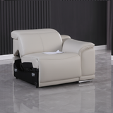 DivanItalia-Top Grain Italian Leather Reclining Modular Sectional-9762 - What A Room