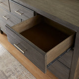 Nevis Seven Drawer Dresser in Sharkskin - What A Room