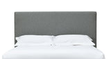 Olivia Upholstered Headboard in Pewter - What A Room
