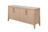 Sumire Four Door Ash Wood Sideboard in Ginger - What A Room