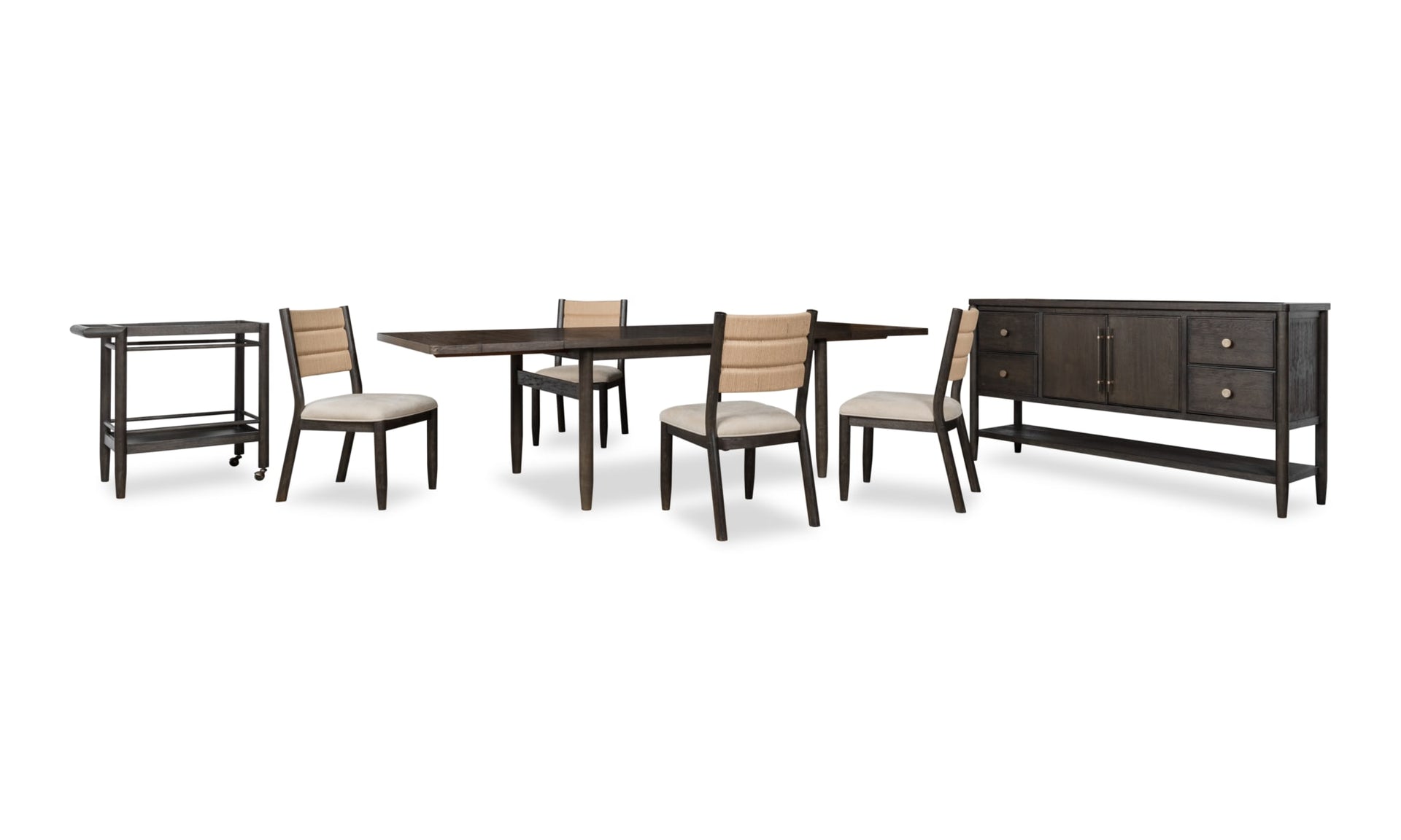 Rockport Double Extension Dining Table in Yin - What A Room