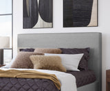 Olivia Upholstered Headboard in Pewter - What A Room