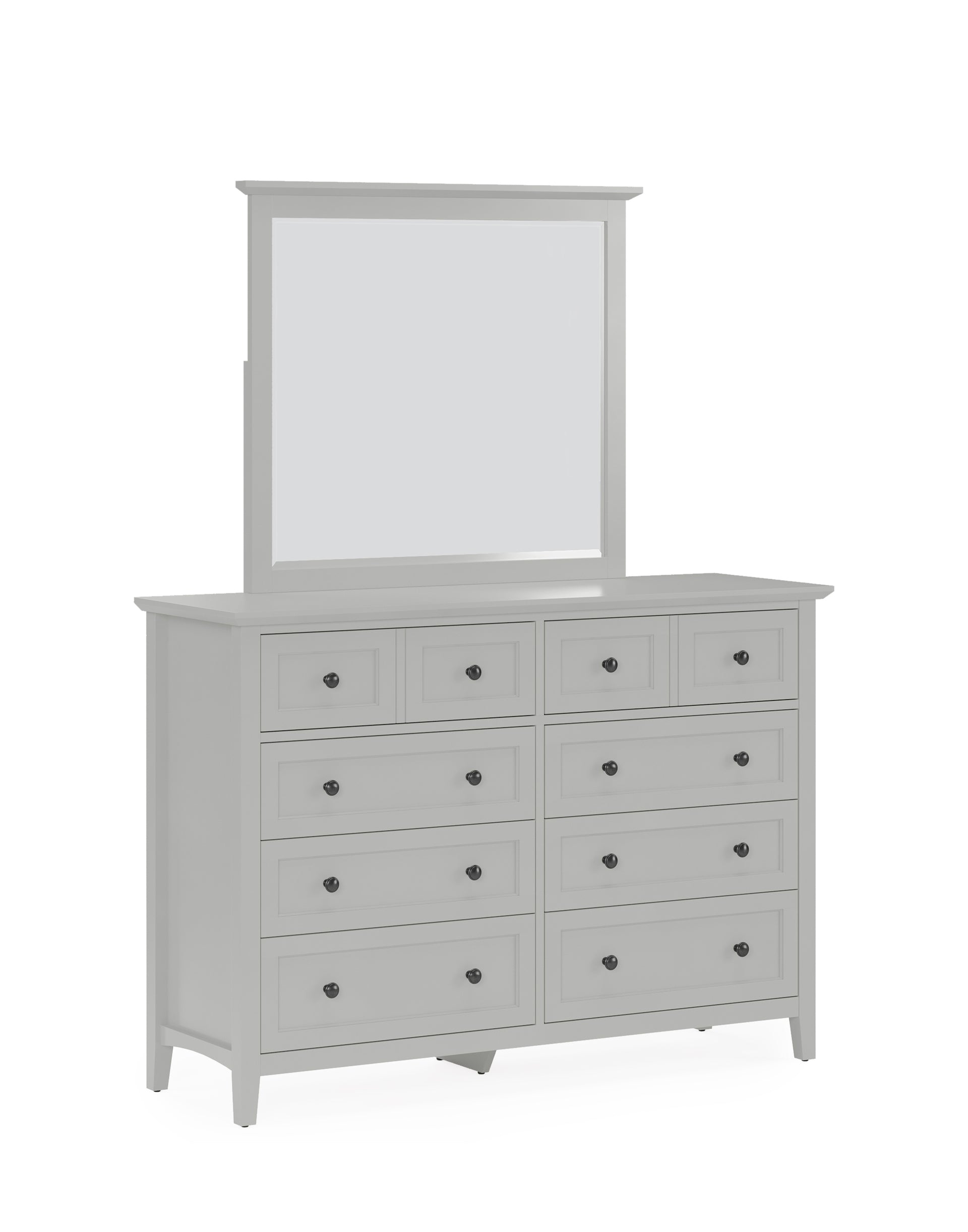 Grace Wall or Dresser Mirror in Elephant Grey - What A Room