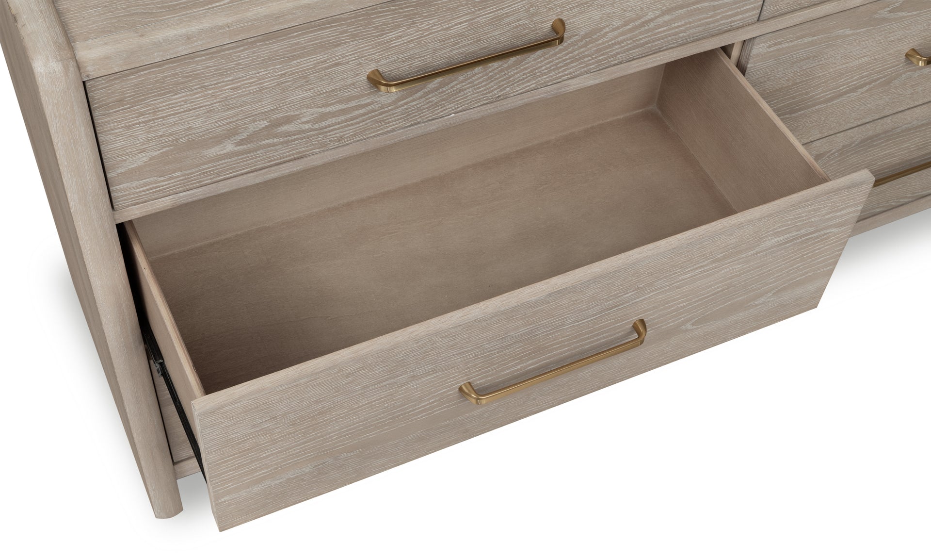Gardenia Six Drawer Oak Wood Dresser in Chai - What A Room