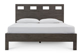 Riva Wood Bed in Sharkskin - What A Room