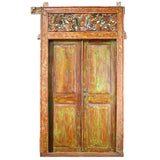 Antique Javanese Door Set with Frame - What A Room
