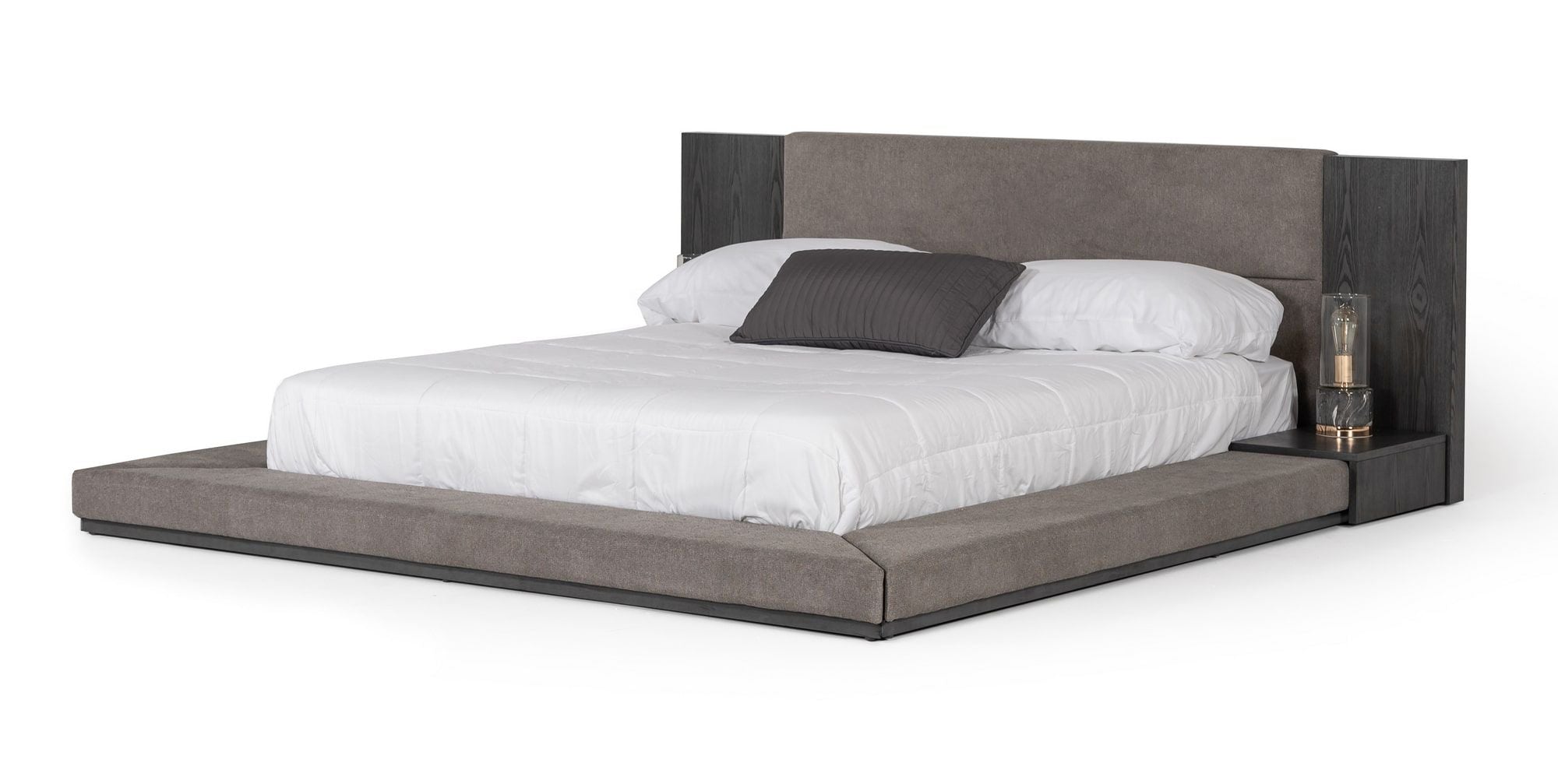 Nova Domus Jagger Modern Grey Bed - What A Room