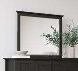 Grace Wall or Dresser Mirror in Raven Black - What A Room