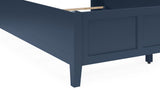 Grace Three Panel Bed in Blueberry - What A Room