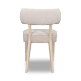 Magnolia Wood Frame Upholstered Dining Chair in Brown Sugar Chenille (Set of 2) - What A Room